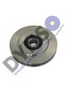 DYNSO Blue-Line kabelrol, 70mm, asgat 10mm, t.b.v. sluitgewicht, toepasbaar op Otis New York schachtdeur