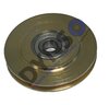 Kabelrol, 70mm, asgat 10mm, t.b.v. sluitgewicht, toepasbaar op Otis New York schachtdeur