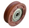 Deurrol, 50mm, incl. bus, toepasbaar op Kone AMD 3-delig telescoop/4-delig centraal cabine/schachtdeur
