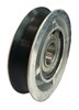 Deurrol, 85mm, vlakke rail, aluminium versie, toepasbaar op Otis Europa 2000 cabinedeur