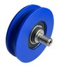 DYNSO Blue-Line deurrol, 68mm, met excentrische as M10, t.b.v. vlakke rail, toepasbaar op Kone OAK45/44/ADB cabine/schachtdeur