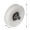 Deurrol, 70mm, as M10, vlakke rail, toepasbaar op S7/K7 cabine/schachtdeur 
