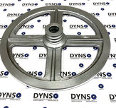 Schindler QKS9 Aandrijfwiel tbv riem, buitendiameter 320mm, asgat 28mm