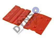 F&uuml;hrungsschuh, rot, 100x26,5x30mm, f&uuml;r Vorfach 10mm