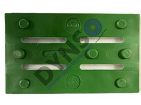 Acla Guide shoe FS16P, groen, 140x29,5x30mm, for rail 16mm