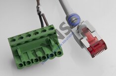 Sematic T&uuml;rmotor B105AALX02, 63x55 24V, 1500mm Kabel