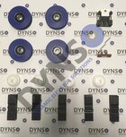 Basic revision set Starlift Cabin door, Central open, flat rail 70mm roller, 2 wings