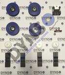 Basic revision set Starlift landing door, Central open, flat rail 70mm roller, 2 wings