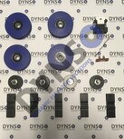 Basic revision set Starlift Cabin door, Central open, round rail 85mm roller, 2 wings