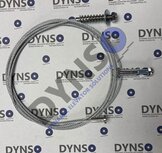 Universele Forsid doorkabel 3mm, L=2500mm. Geschikt voor cabin, landing en closingweight