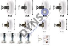 Basic revision kit Fermator 40/10, Cabin door, telescope, 2 wings