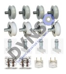 Basic revision kit Fermator 50/11, Cabin door, Central, 2 wings (2PCP)