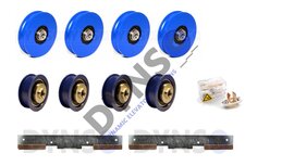 Thyssen Krupp Basis Revisionsset M2TS6, Baujahr 2007, Schachtt&uuml;r, Teleskop, 900mm, 2 Fl&uuml;gel