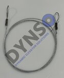 Kone ADX Closing weight cable 1.5mm, 4x uni ton, 2000mm