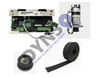 Selcom ECO door drive set, left opening, consisting of: door control, motor, tensioner gear and 5m drive belt.
