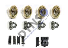 Basic revision kit Otis Europa landing door telescope, 2 wings