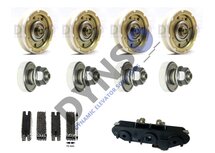 Basic revision kit Otis Europa/Orly landing door telescope, 2 wings