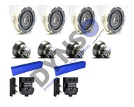 Basic revision kit Otis New York Cabin door, Central open, 2 wings