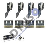 Basis Revisionsset Schindler QKS8, Kabinent&uuml;r-Teleskop, 2 Fl&uuml;gel