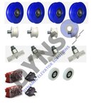 Basis-Basis Revisionsset Schindler Varidor 30, Kabinen-/Schachtt&uuml;r zentral offen 900mm, 2 Fl&uuml;gel