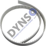 Zahnriemen wei&szlig;, 8M20. Preis pro Monat