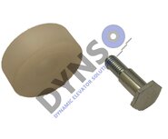 Haushahn Bolzenrolle PA6 &oslash; 40/25/12,1 x 14 mm