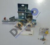 Thyssen shaft door latch Left, door type M2TS8