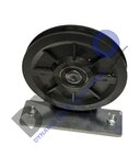 Mitsubishi roperoller 90/80-10,5mm with bracket