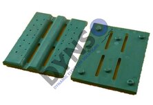 Thyssen Guide shoe, HSMK/WSMK, 180x36.5x50, 16mm, hard