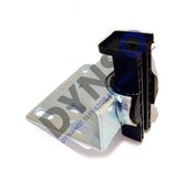 Thyssen shoe holder, includes liner and rubber ball, for 16mm leader, L= 121mm