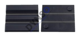 KONE Guide shoe, Monospace, counter weight, 80x23.5x25/9mm