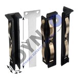 Otis Guide shoe, 9mm, 182x28x25, 4pcs