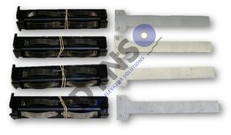 Otis Guide shoe housing, Gen2, 200mm, with 6 pins