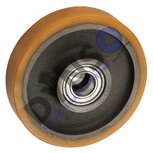 Otis Roller for roller guide, 100/25x25mm, 1 bearing, VU 93&deg;