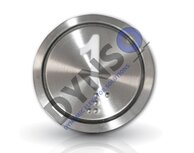 Otis push button round 35.6mm, BST, choose your symbol below