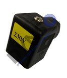 Algi connector for 230V coils