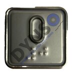 Schaefer push button MT42-2M, 30V, 0, with braille, 34x34mm