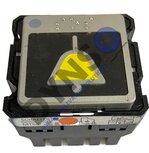 Schaefer push button MT56, 30V, red, Alarm, with braille, 56x56mm