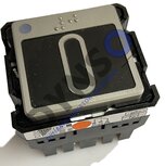 Schaefer push button MT56, 30V, red, Zero, with braille, 56x56mm