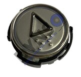 Schaefer push button RT42, red, Up, 34x26mm