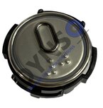 Schaefer push button RT42, red, Zero, 34x26mm