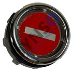Schaefer push button VD42, Stop, 36x32mm
