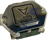 Dewhurst Drucktaster mit Braille, ASME, A300, P150, LR17219, 24V, AB