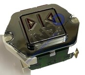 Dewhurst Drucktaster mit Braille, ASME, A300, P150, LR17219, 24V, T&uuml;r schlie&szlig;en