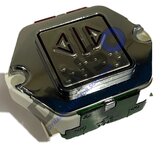 Dewhurst Drucktaster mit Braille, ASME, A300, P150, LR17219, 24 V, T&uuml;r offen