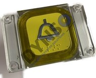 Dewhurst Jumbo Pushbutton with Braille, ALARM