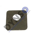 F&uuml;llplatte, Edelstahl, 26*23*0,8mm