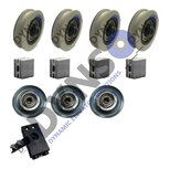 Basic revision set Otis Prima-S landing door telescope, 2 wings