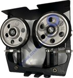 Otis ultra rolgeleidingsset met 200mm rollen en deksel, K-AAA24180AV