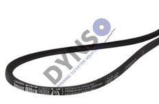 Fermator vouwdeur V-riem 6 x 4 x 735LI - L = 735 mm